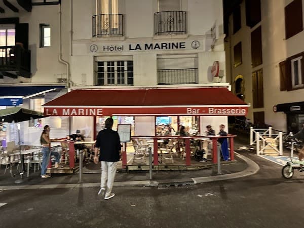 Restaurant La Marine à Biarritz, France