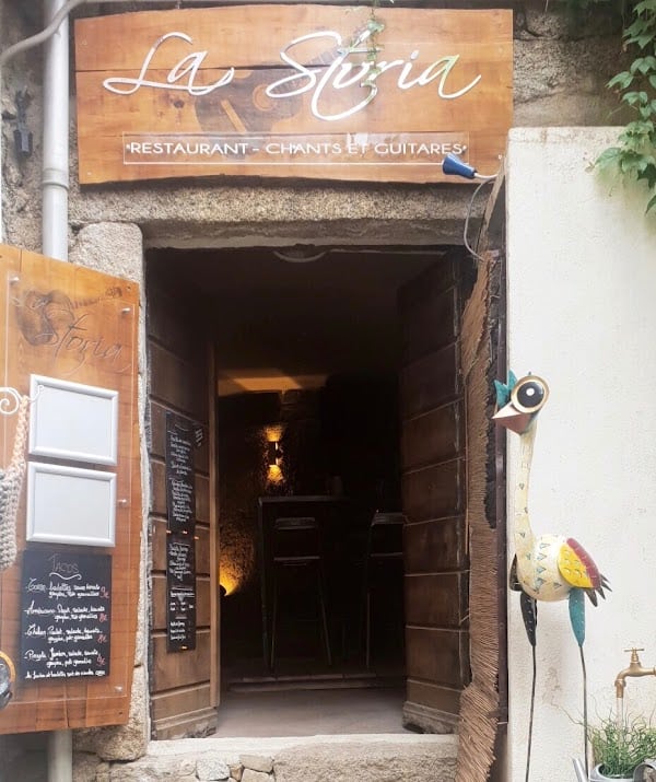 Restaurant La Storia à Sartène, France