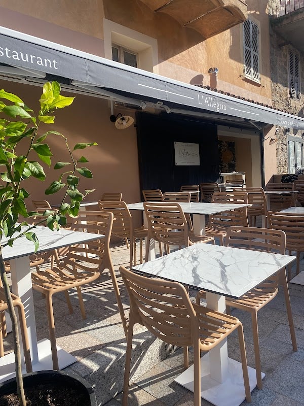 Restaurant L’allegria à Porto-Vecchio, France
