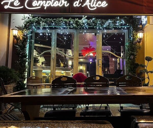 Restaurant Le Comptoir d’Alice à Megève, France