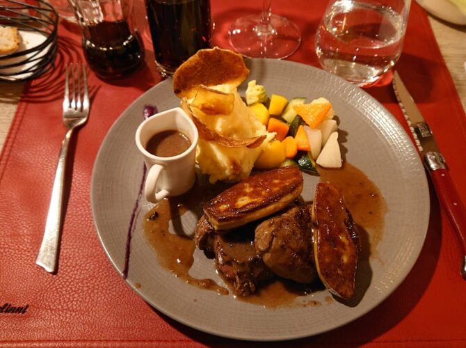 Le Continental Restaurant à Crans-Montana, Suisse