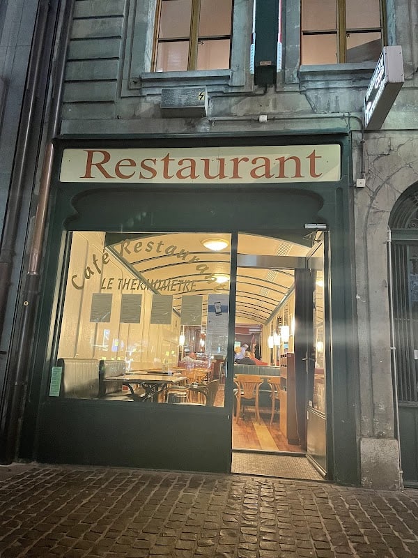 Restaurant Le Thermomètre à Genève, Suisse
