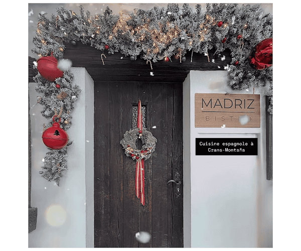 Restaurant Madriz Bistro à Crans-Montana, Suisse