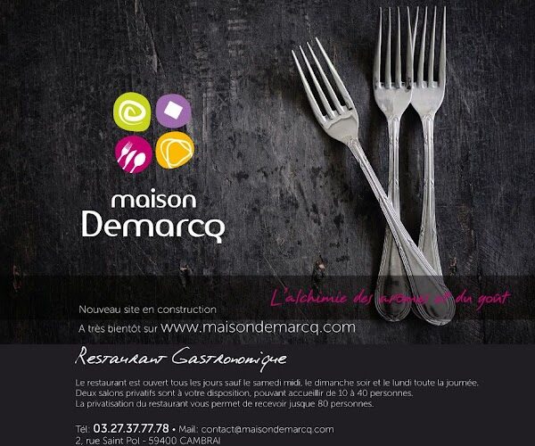 Restaurant Maison Demarcq à Cambrai, France