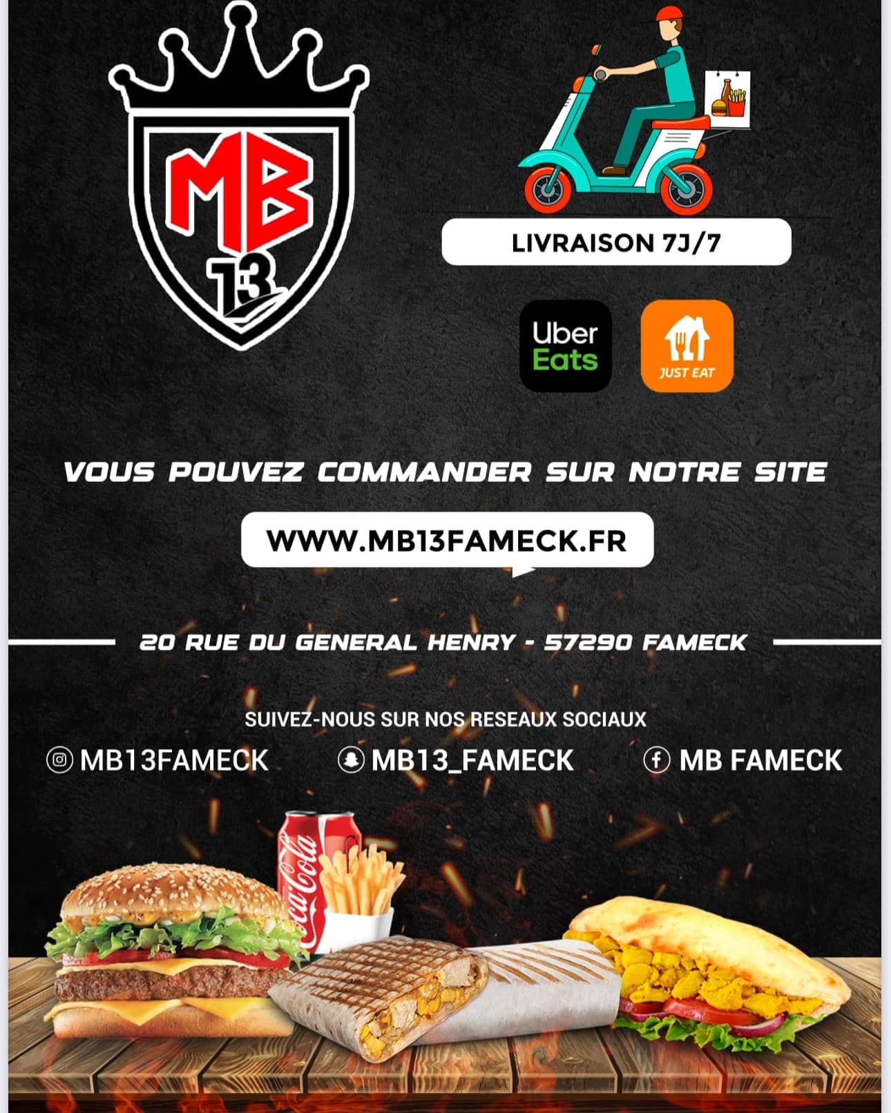 Restaurant MB13 à Fameck, France
