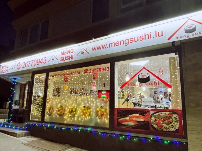 Restaurant Meng Sushi à Dudelange, Luxembourg