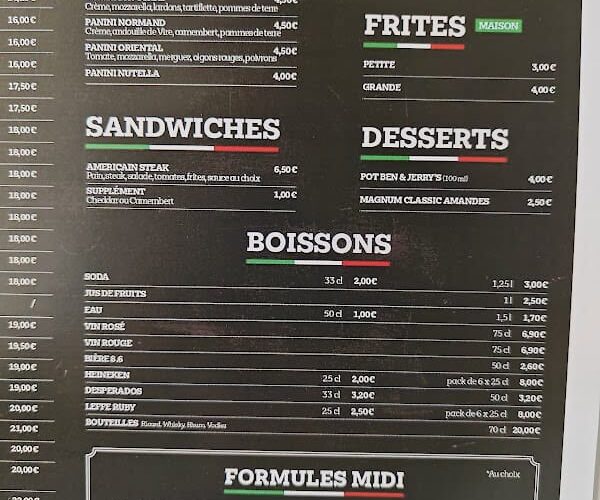 Restaurant Pizza du Bourg à Ouistreham, France