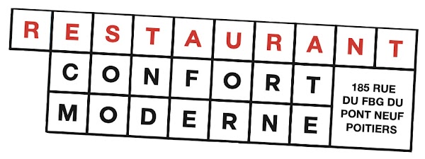 Restaurant du Confort Moderne à Poitiers, France