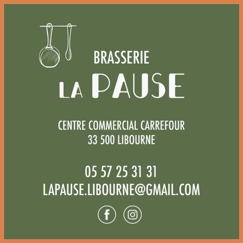 Restaurant La Pause – Brasserie, crêperie, salon de thé Centre Commercial Carrefour Libourne à Libourne, France