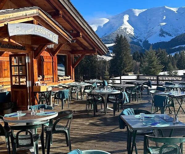 Restaurant Le Babotch à Megève, France