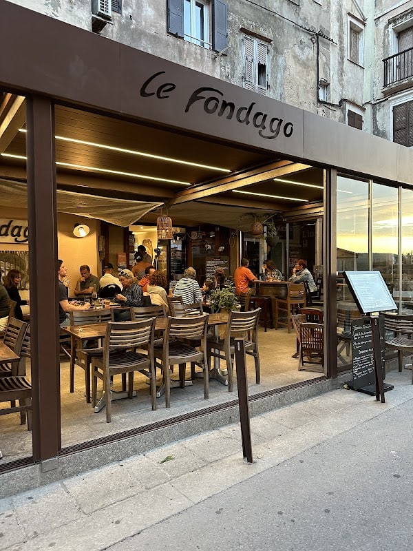 Restaurant Le Fondago à Bonifacio, France