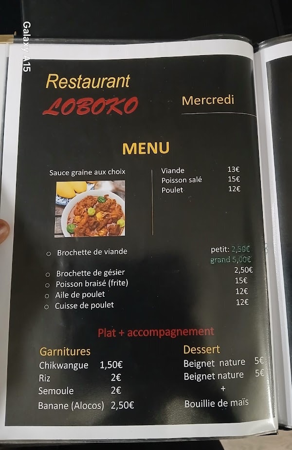 Restaurant Loboko à Laon, France