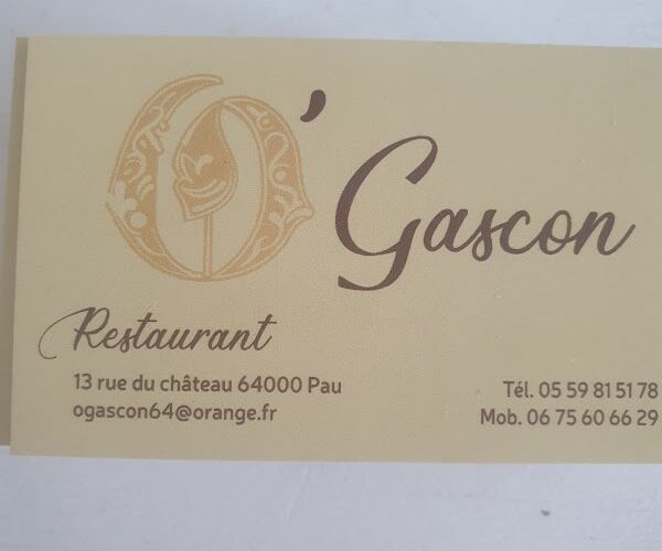 Restaurant O’Gascon à Pau, France
