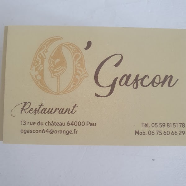 Restaurant O’Gascon à Pau, France