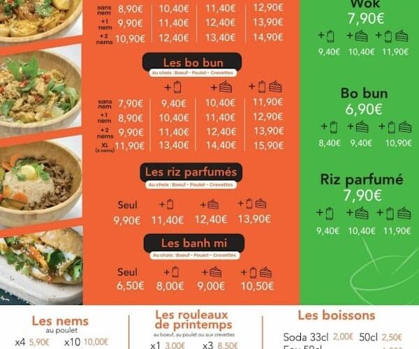 Restaurant Yumi Wok Echirolles (comboire) à Échirolles, France