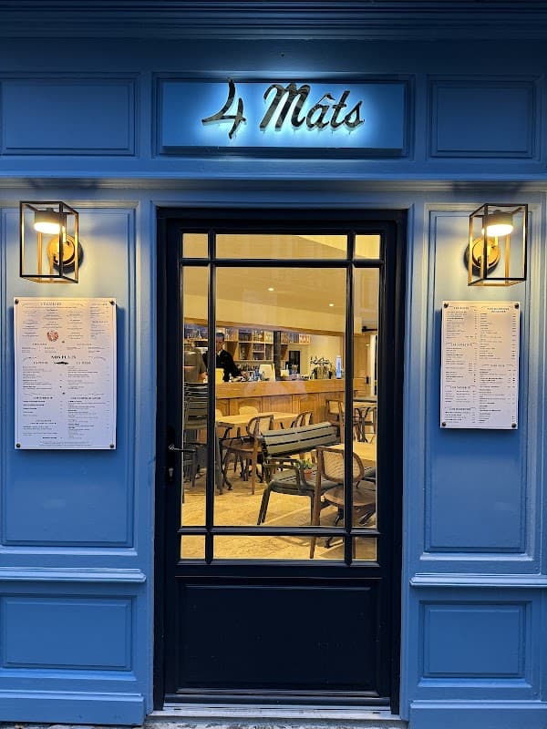 Restaurant 4 mats à Honfleur, France