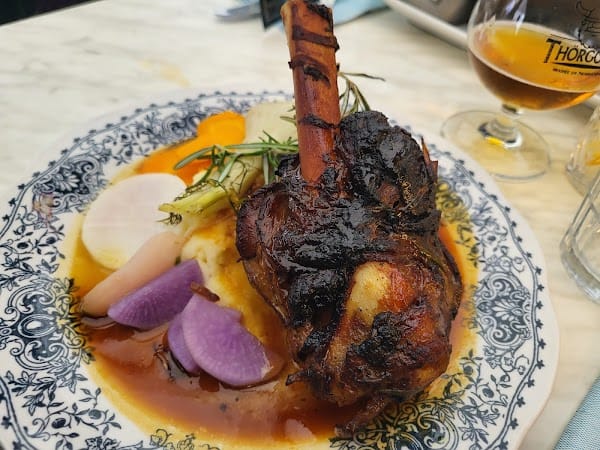 Restaurant 4 mats à Honfleur, France