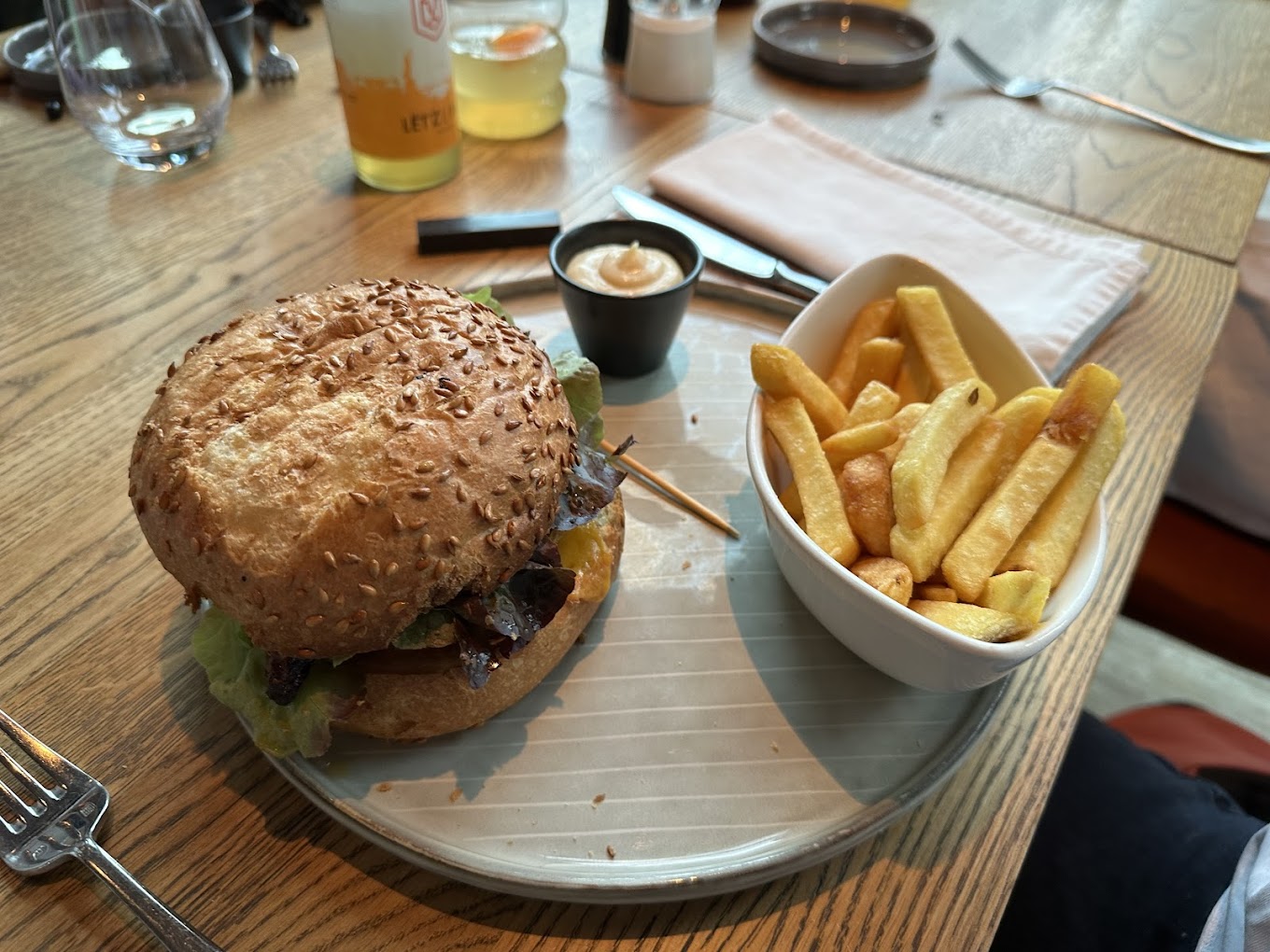 Restaurant Aal Schoul à Habscht, Luxembourg