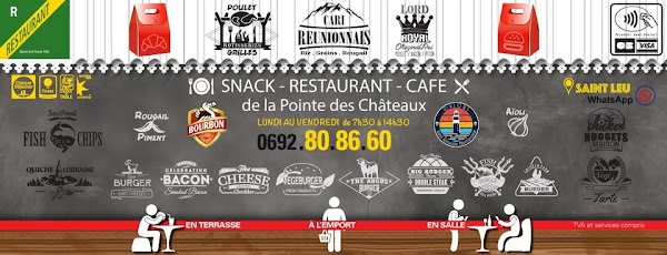 Restaurant Addict Café à Saint-Leu, La Réunion