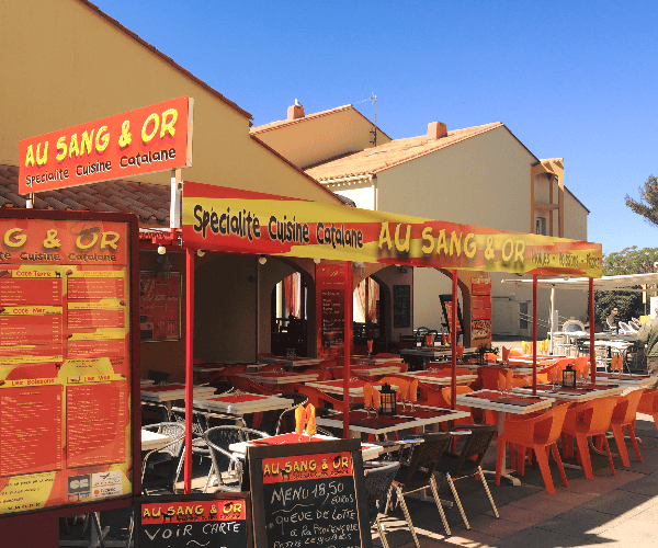 Restaurant Au Sang & OR 66420 LE BARCARES à Le Barcarès, France