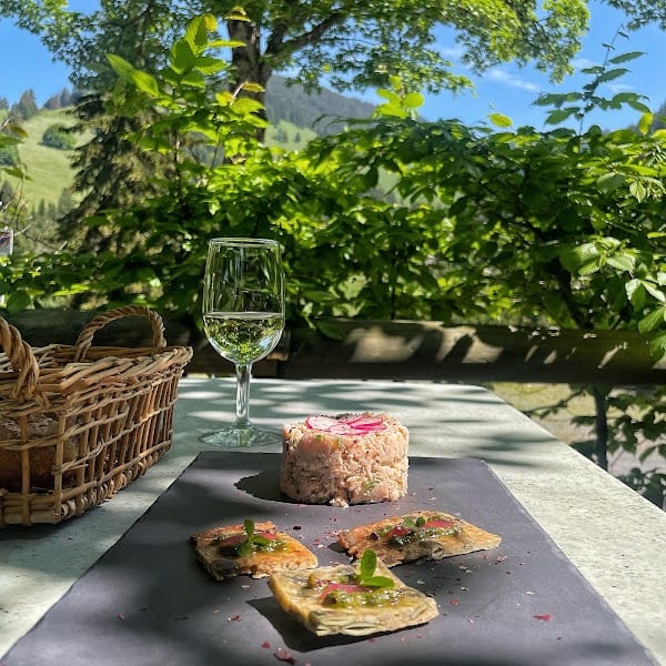 Restaurant Auberge de la Cergniaulaz à Montreux, Suisse