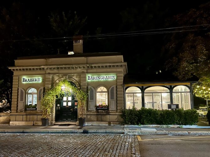 Restaurant Brasserie Bärengraben à Bern, Suisse