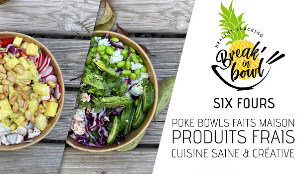 Restaurant BREAK’IN BOWL – Six Fours à Six-Fours-les-Plages, France
