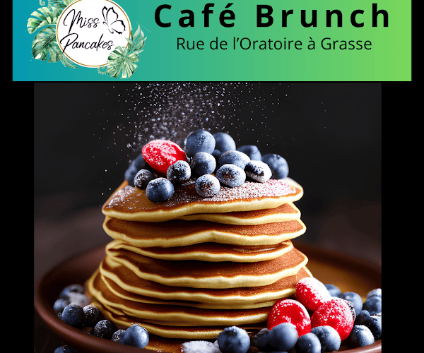 Restaurant Café Brunch – Miss Pancakes 🥞🧡 – Grasse – Partager une expérience entre Gourmandise et Bien-être – Espace Coworking à Grasse, France