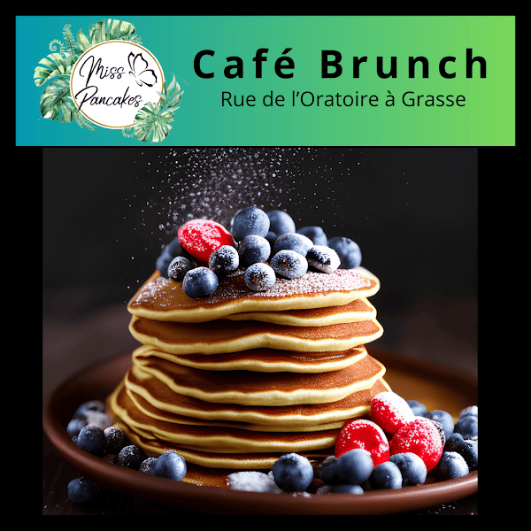 Restaurant Café Brunch – Miss Pancakes 🥞🧡 – Grasse – Partager une expérience entre Gourmandise et Bien-être – Espace Coworking à Grasse, France
