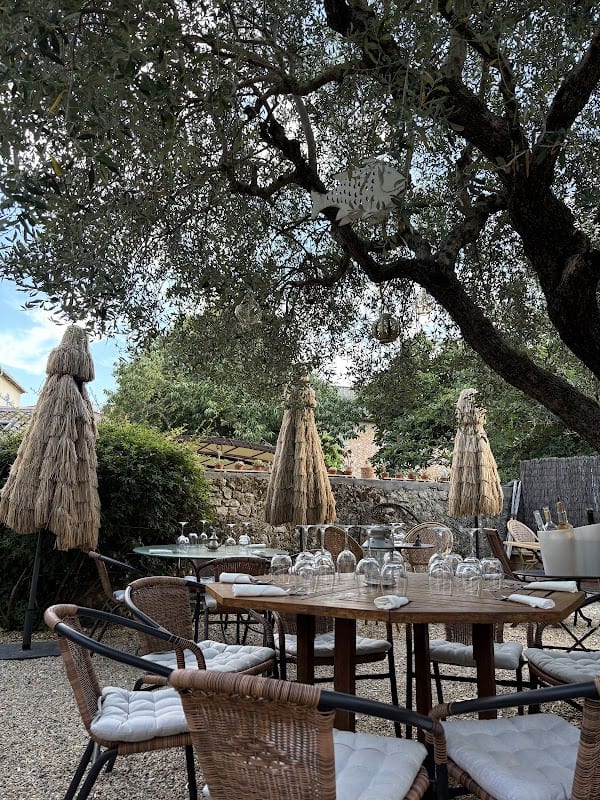 Carnets de voyage restaurant à Lorgues, France