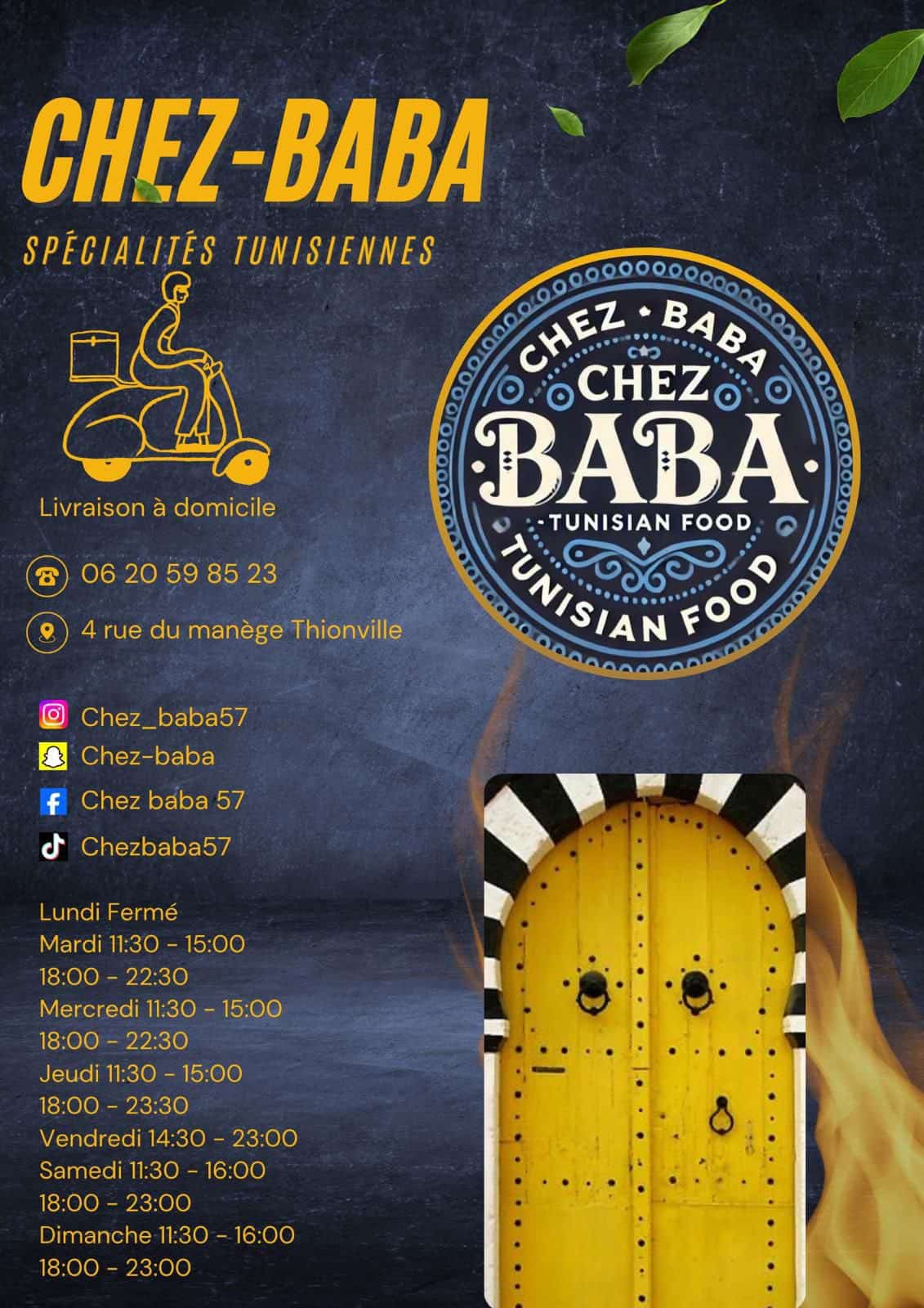 Restaurant Chez Baba à Thionville, France