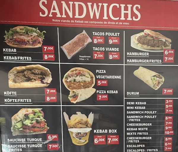 Restaurant Chez Mehmet à Creutzwald, France