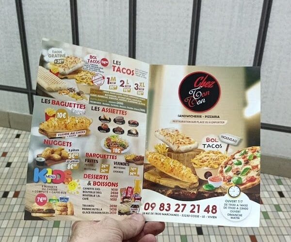 Restaurant Chez TonTon à Châteaubriant, France