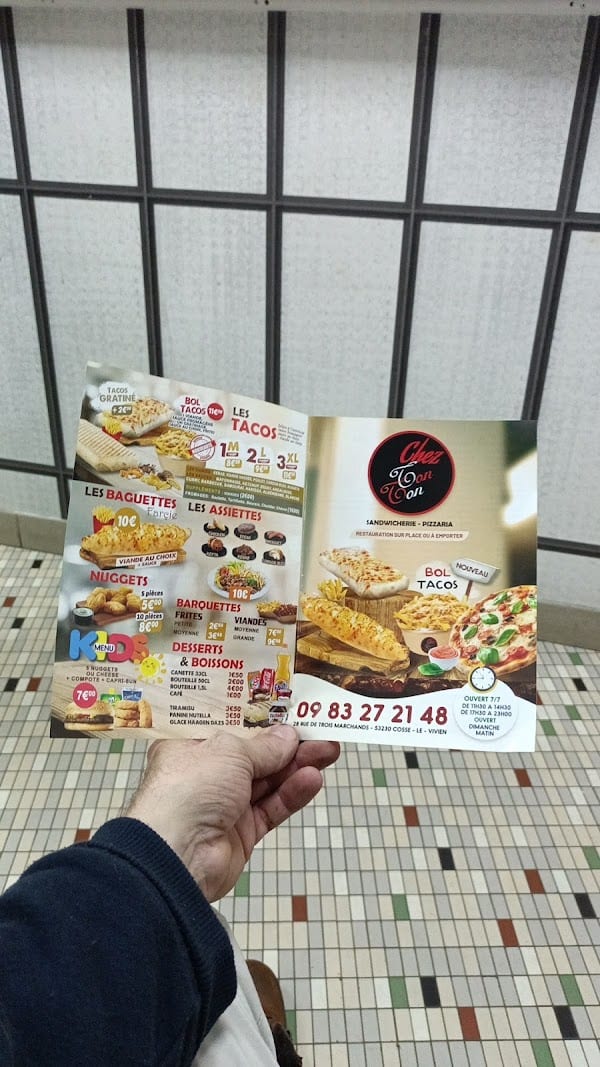 Restaurant Chez TonTon à Châteaubriant, France