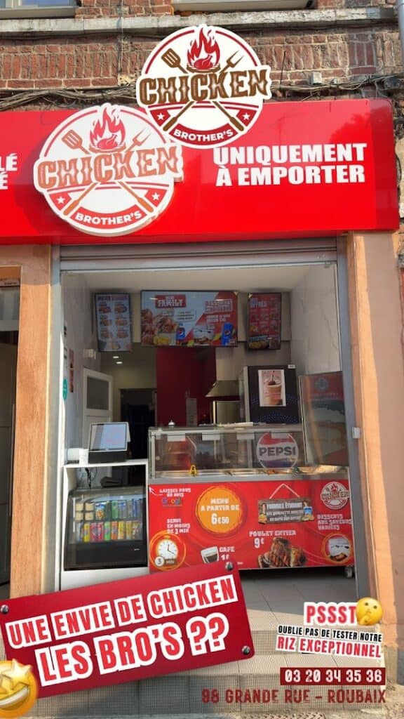 CHICKEN BROTHER’S (poulet braisé)