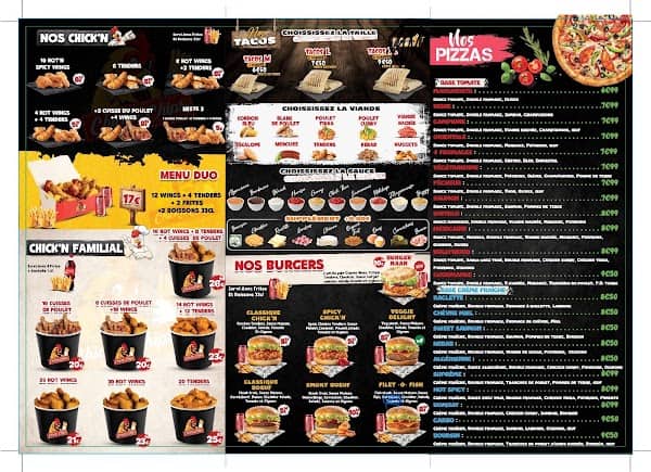 Restaurant Chick’n Chips à Montfermeil, France