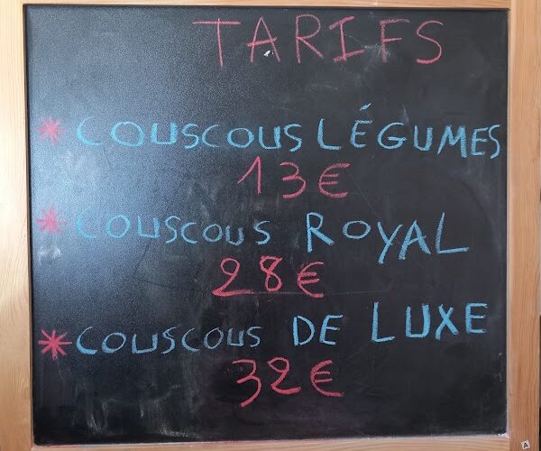 Restaurant Couscous tunisien de luxe à Châtelaillon-Plage, France