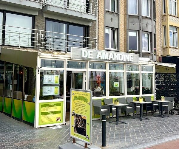 Restaurant De Amandine à Ostende, Belgique