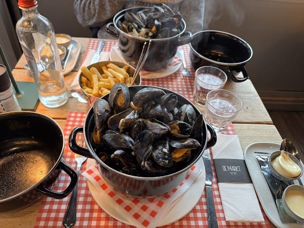 Restaurant De Markt à Ostende, Belgique