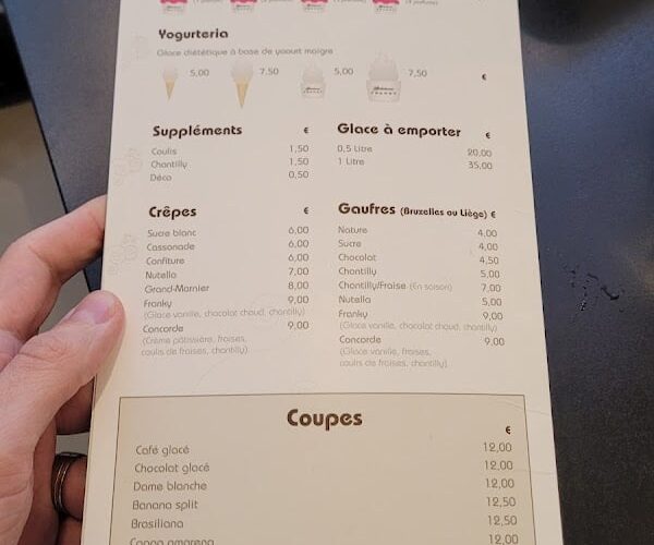 Restaurant Gelateria Franky à Bertrange, Luxembourg