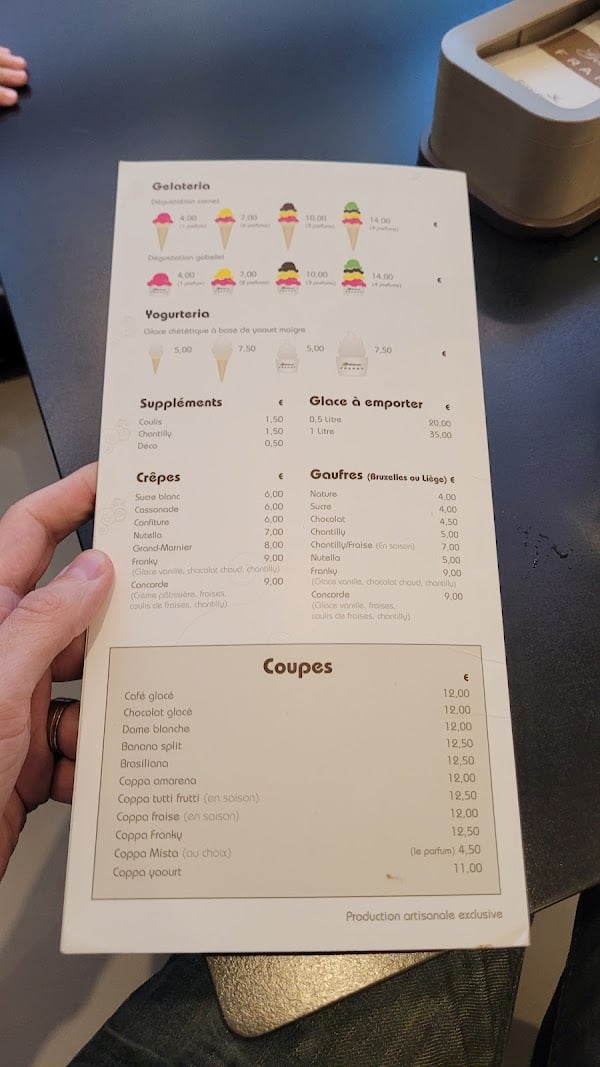 Restaurant Gelateria Franky à Bertrange, Luxembourg
