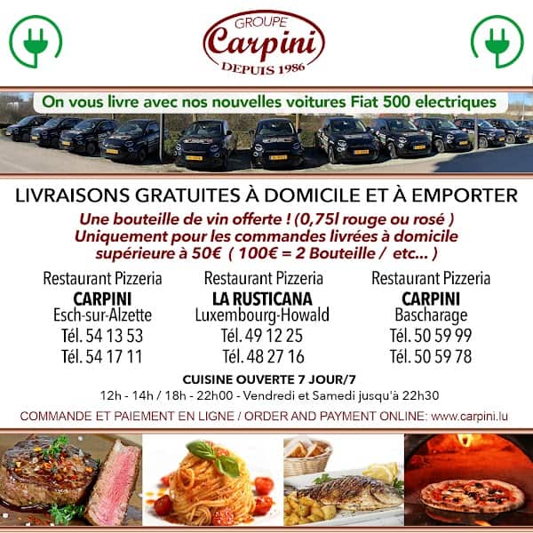 Restaurant Hotel Carpini à Käerjeng, Luxembourg