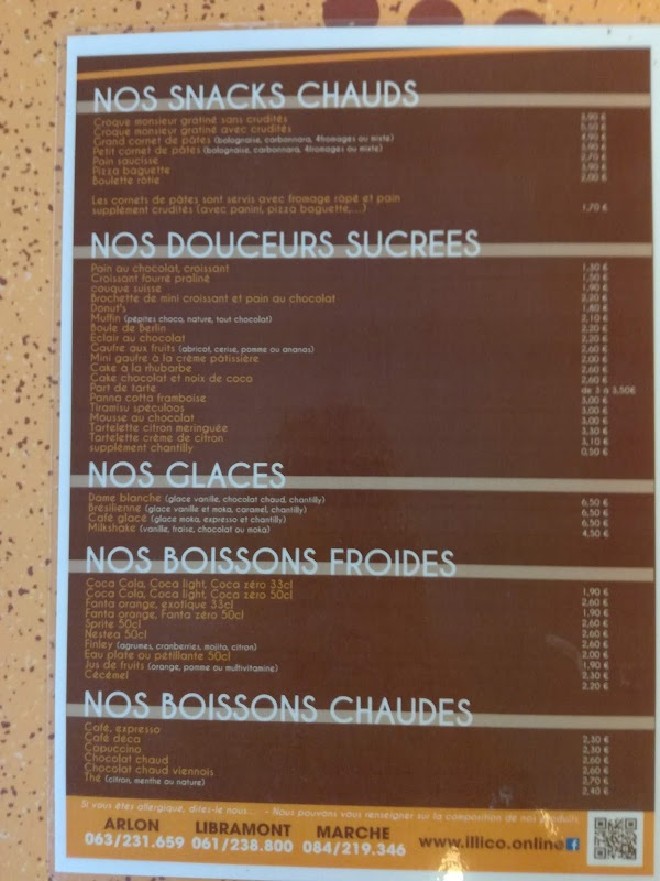 Restaurant Illico (fast) Resto à Marche-en-Famenne, Belgique