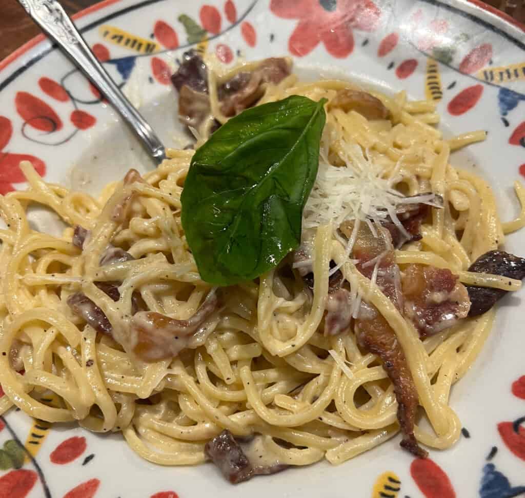 La « Vraie » Pasta alla Carbonara - Queen Mamma – Waves - France - Moulins-lès-Metz