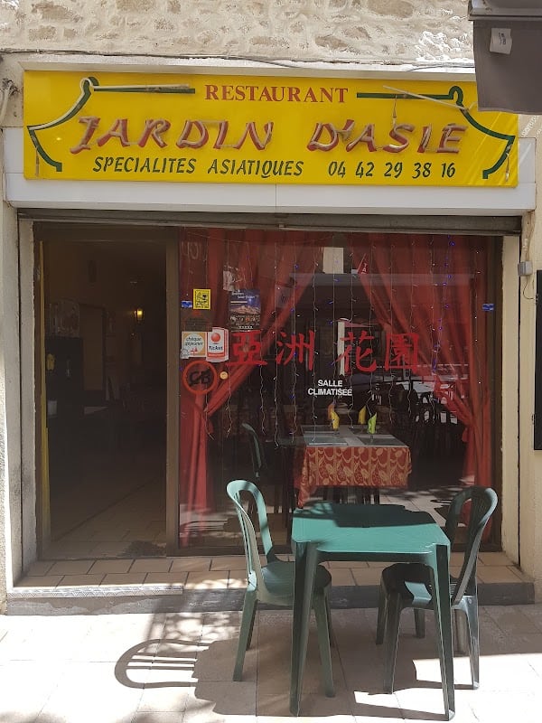Restaurant Jardin d’Asie à Trets, France