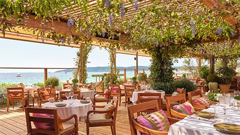 Restaurant Jardin Tropezina à Ramatuelle, France
