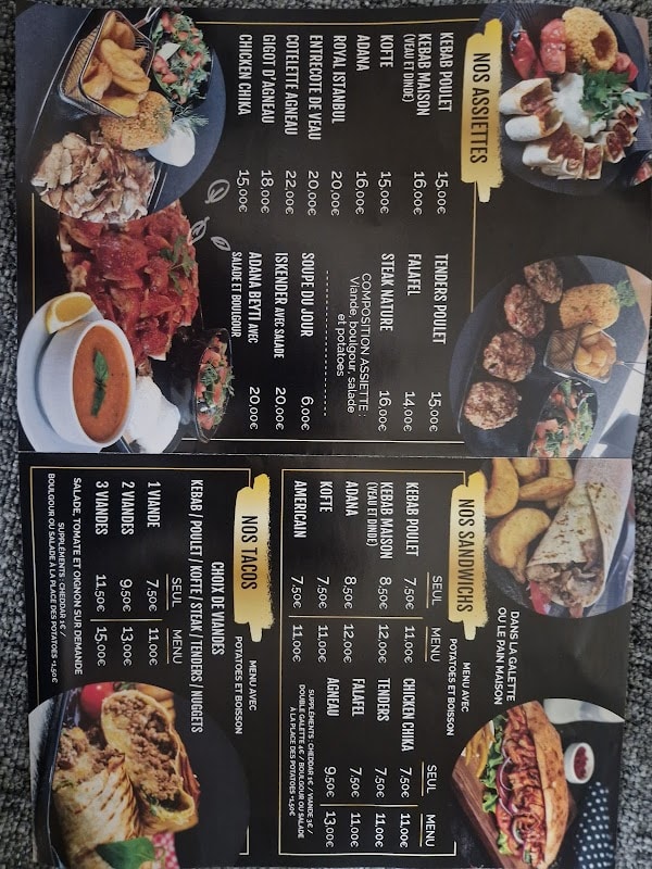 Restaurant Kebab Istanbul steakhouse à Le Cannet, France