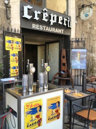 Restaurant La Crêpe au Carré à Marseille, France