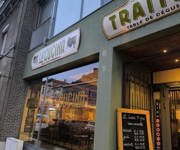 Restaurant La Cucina – Eno Gastronomia Traiteur & épicerie fine à Quaregnon, Belgique
