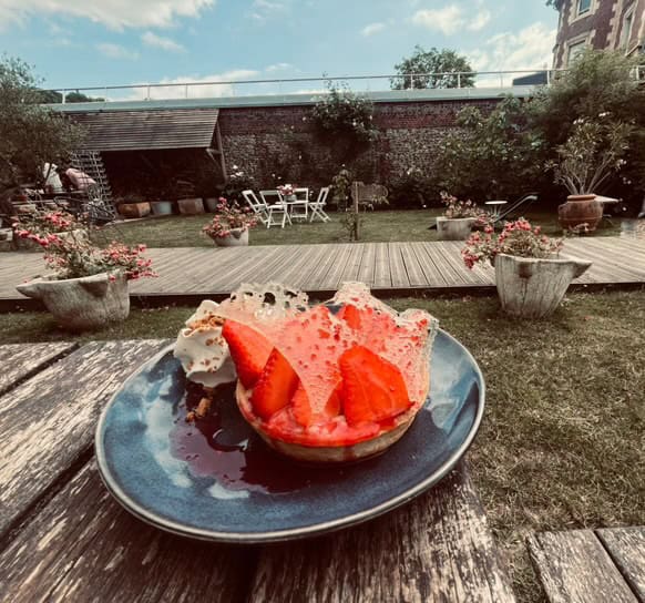 Restaurant La flamme à Honfleur, France